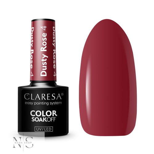 CLARESA GÉL LAKK DUSTY ROSE 4 - 5G