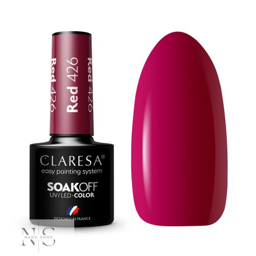 CLARESA GÉL LAKK RED 426 -5G