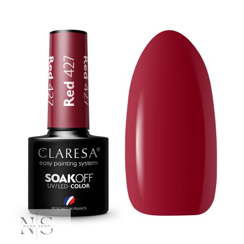 CLARESA GÉL LAKK RED 427 -5G