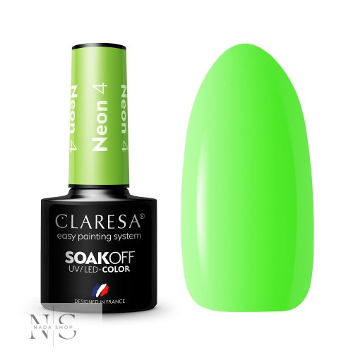 CLARESA GÉL LAKK NEON 4 - 5G