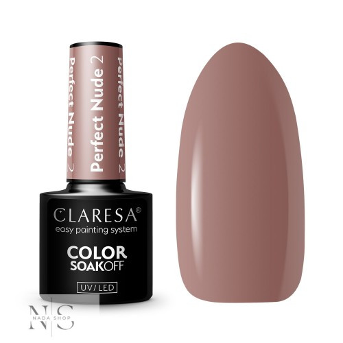 CLARESA PERFECT NUDE 2 -5G Gél lakk