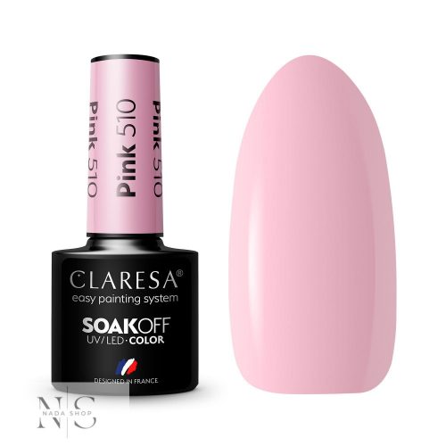 CLARESA GÉL LAKK PINK 510 -5G