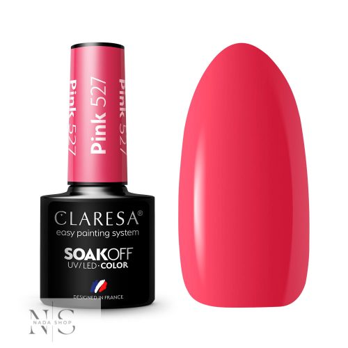 CLARESA GÉL LAKK PINK 527 -5G