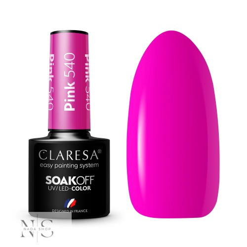 CLARESA GÉL LAKK PINK 540 -5G