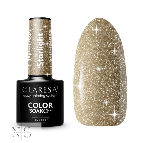 CLARESA GÉL LAKK STARLIGHT 1 5G