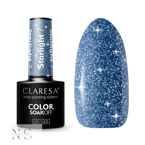 CLARESA GÉL LAKK STARLIGHT 7 5G