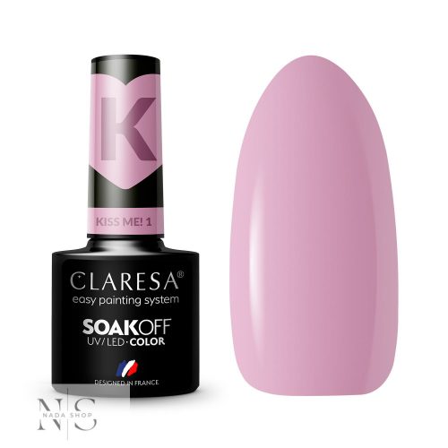 CLARESA GÉL LAKK Kiss Me! 1 - 5g