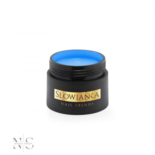 Slowianka Színes önterülő építő zselé - Milky Neon Gel Berry 15 g