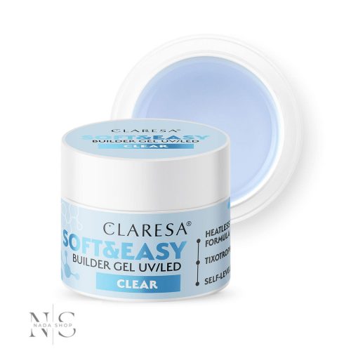 CLARESA SOFT&EASY ÉPÍTŐZSELÉ ÁTLÁTSZÓ 12G