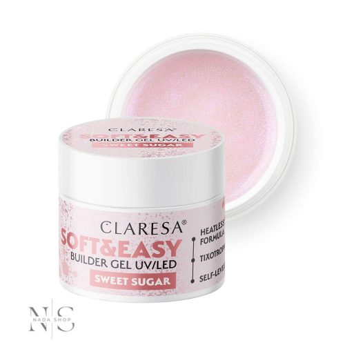 CLARESA SOFT&EASY ÉPÍTŐZSELÉ SWEET SUGAR 12G